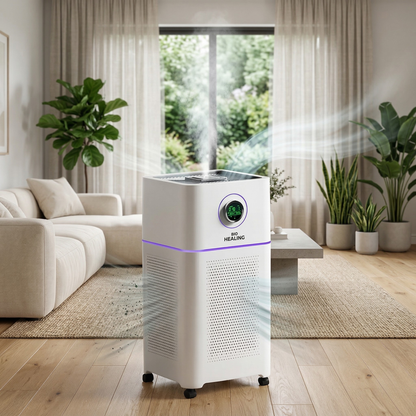 Air Purifier with Humidifier – HEPA 13 Filter | Allergens, Dust & Smoke