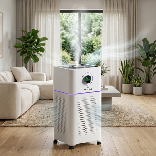 Air Purifier with Humidifier – HEPA 13 Filter | Allergens, Dust & Smoke