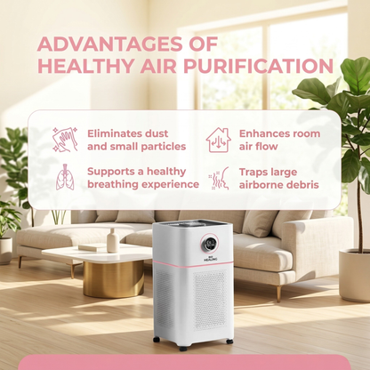 Air Purifier with Humidifier – HEPA 13 Filter | Allergens, Dust & Smoke