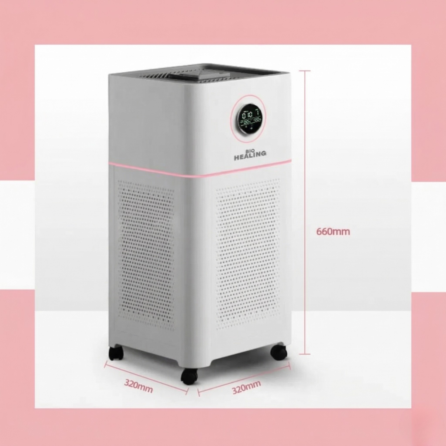 Air Purifier with Humidifier – HEPA 13 Filter | Allergens, Dust & Smoke