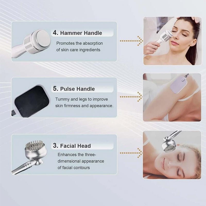 9-in-1 Ultrasonic Cavitation & RF Body Contouring Beauty Machine (80K Technology)