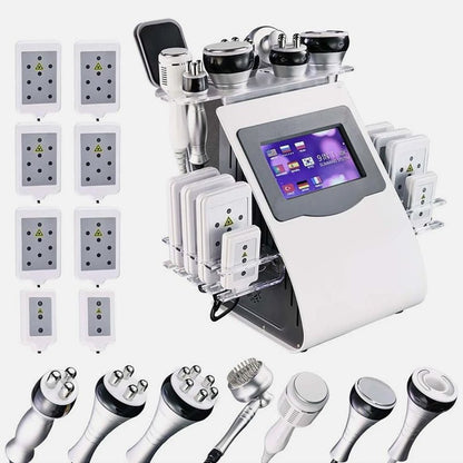 9-in-1 Ultrasonic Cavitation & RF Body Contouring Beauty Machine (80K Technology)