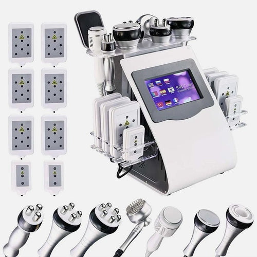 9-in-1 Ultrasonic Cavitation & RF Body Contouring Beauty Machine (80K Technology)