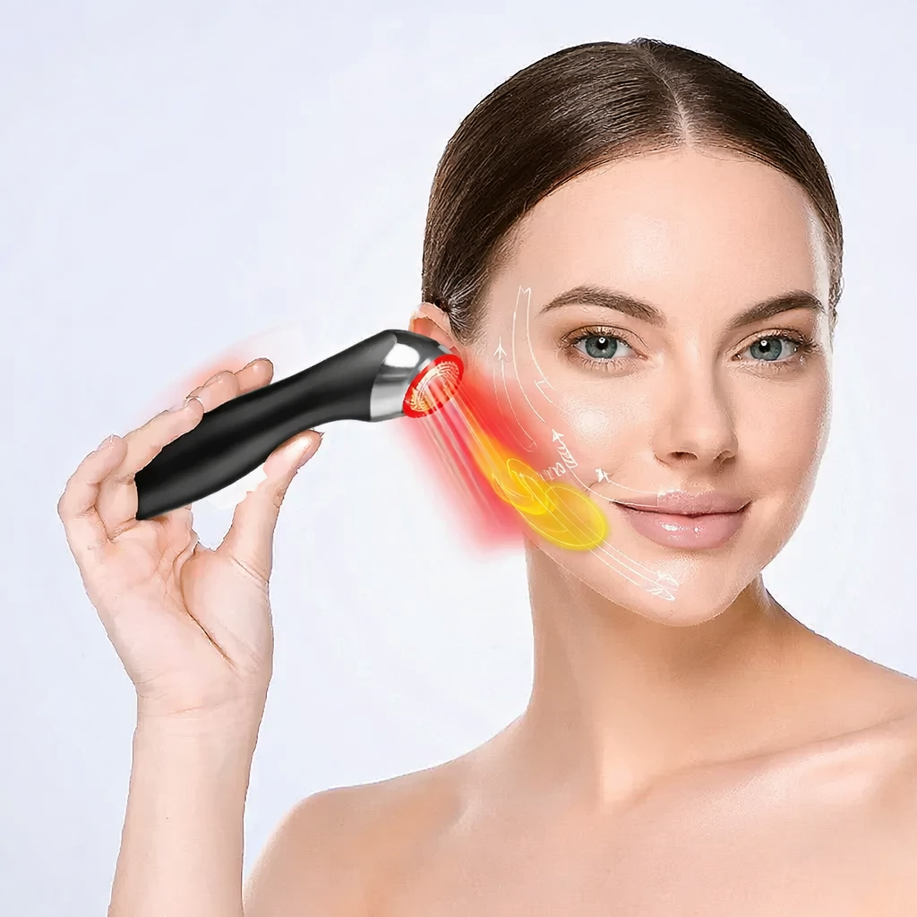 6-in-1 LED Facial Wand Skin Rejuvenation Device – Anti-Aging, Skin Tightening & Face Lifting Therapy
