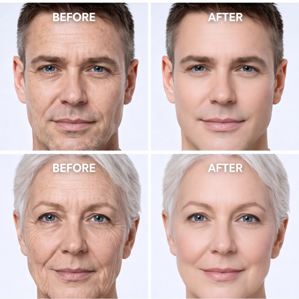 6-in-1 LED Facial Wand Skin Rejuvenation Device – Anti-Aging, Skin Tightening & Face Lifting Therapy