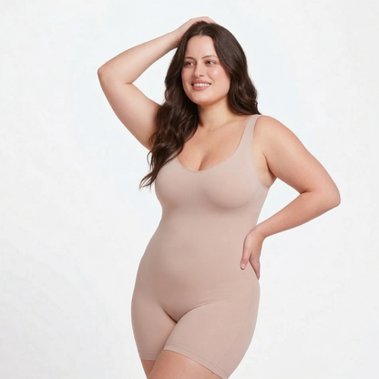 All-Day Confidence Body Shaper – Seamless Anti-Chafe Sculpting Bodysuit