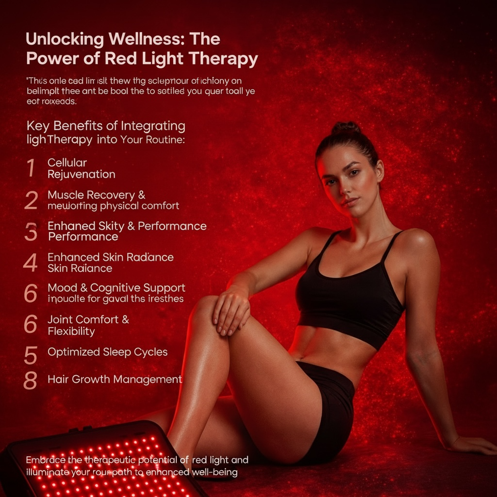 50 × 100 cm Red Light Therapy Mat