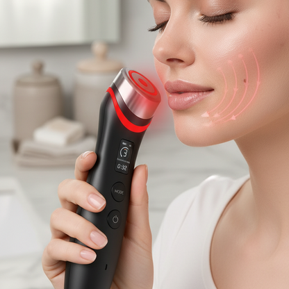 6-in-1 LED Facial Wand Skin Rejuvenation Device – Anti-Aging, Skin Tightening & Face Lifting Therapy