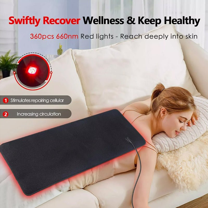 Red Light Therapy Large Mat 80x30cm