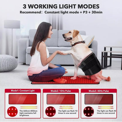 Red Light Therapy Large Mat 80x30cm